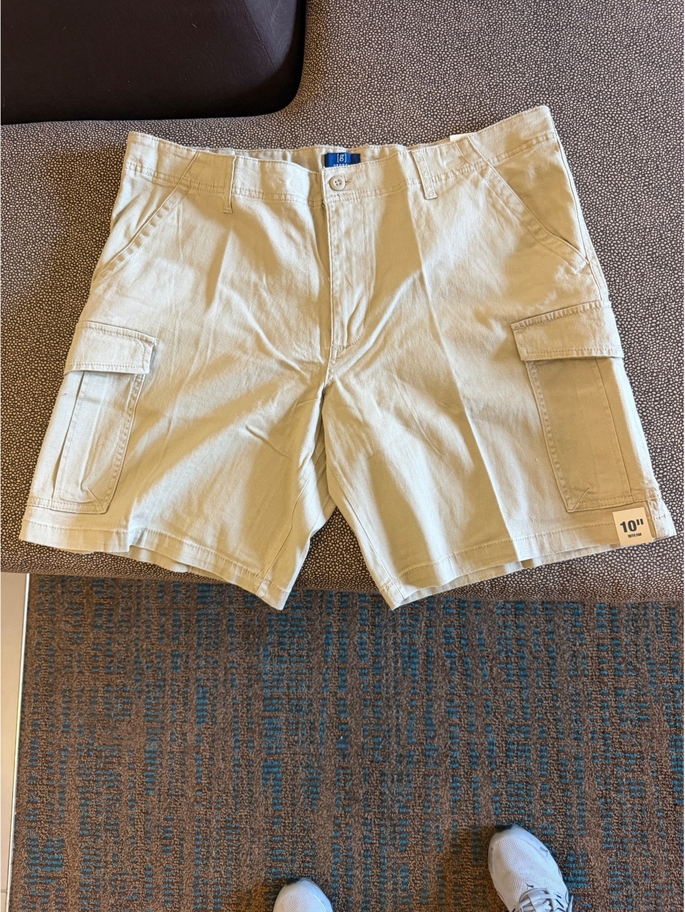 GEORGE AT THE KNEE CARGO SHORTS 2-Pack